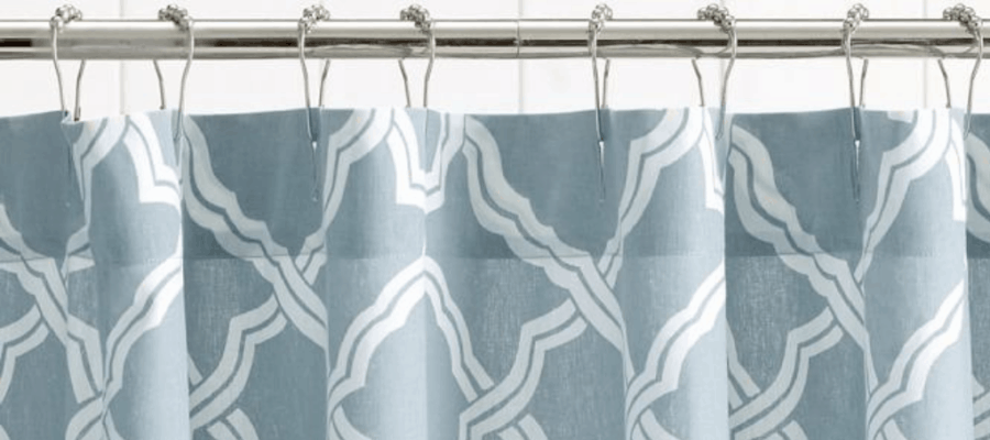 How to clean the shower curtain and its lining.